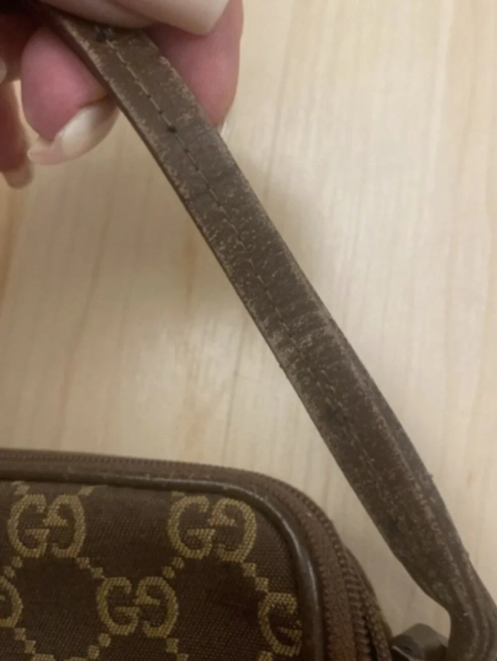 Gucci Pouchette In Brown